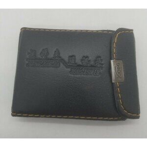 Xuening Chinese Language Leather Fold Over Snap Pocket Address Photo Book